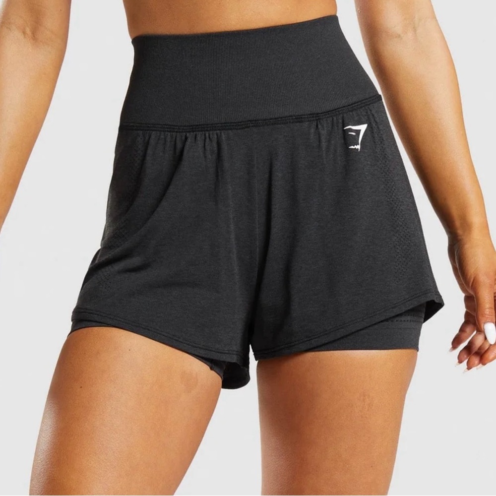 Gymshark Black Athletic Shorts